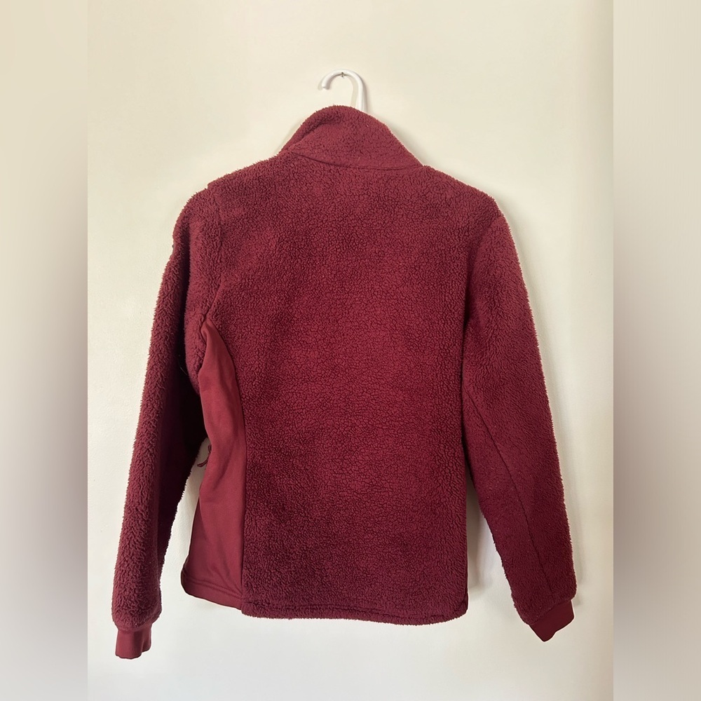 Burgundy Helly Hansen Sherpa Jacket - Picture 6 of 7